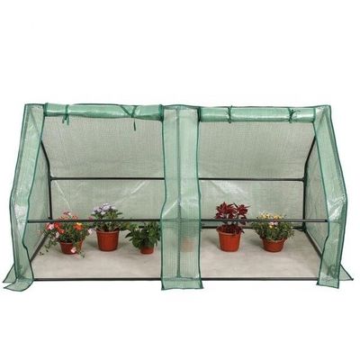 メタルフレーム PE 持ち運び可能な屋外ミニガーデン 植物の必要性のための温室