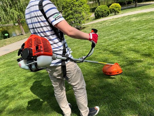 35.8CCガスの2サイクル2イン1ブラシカット機とストリングトリマー 17インチ切断幅